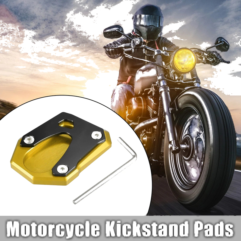 Honda Monkey 125 Motorcycle Kickstand Side Pad Gold Tone (2018-2023)