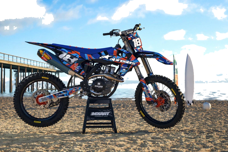 KTM SX Graphics Kit 2016-2018 MIAMI Style Sticker Set Australia