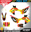 Honda CRF 110 (2013-2018) FLOW Stickers Custom Graphics Full Kit