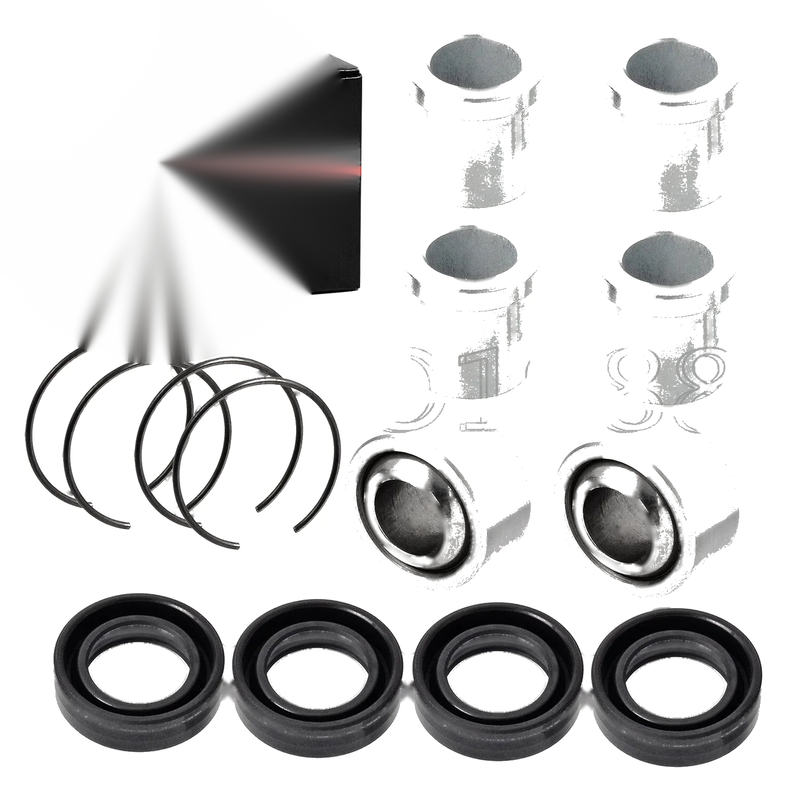 Honda Sportrax 400 TRX400EX A-Arm Bushing 2 x Front Lower/Upper (2004-2008)