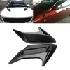 Replacement Fender Part 2 x ABS Vent Black Stickers Tool