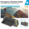 All Models 5000mAh Solar Hand Crank Emergency Radio Power Bank Flash Light