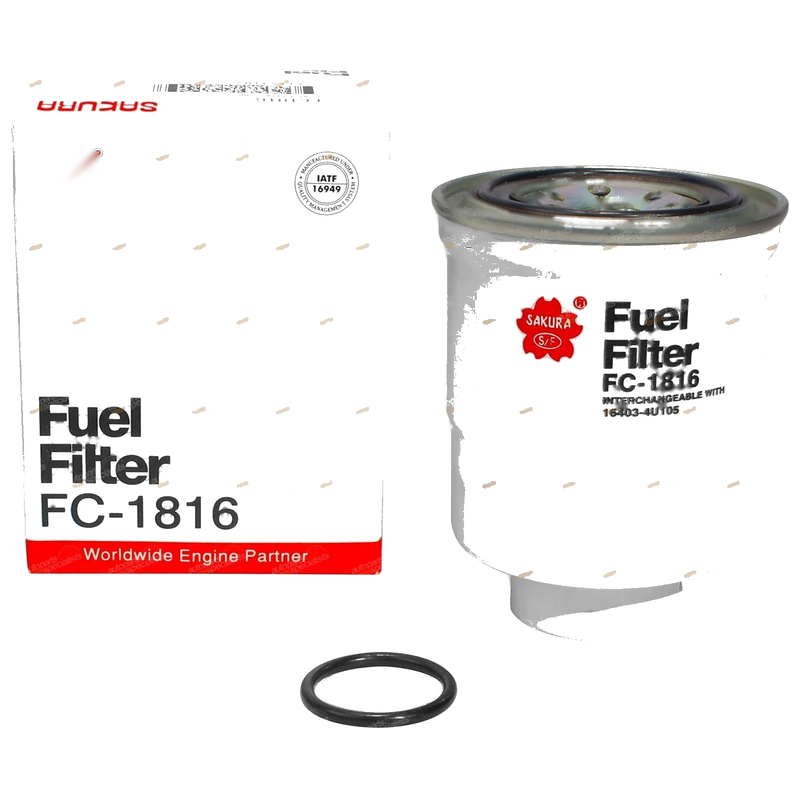 Navara D40 2.5L 4cyl YD25DDTi Diesel Fuel Filter (2008-2015)
