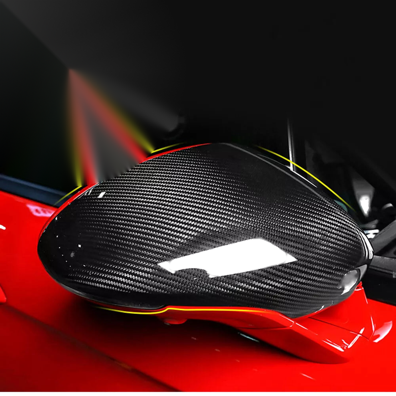 Porsche Panamera 971 Carbon Fiber Side Mirror Cap Cover (2017-2022)