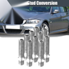 BMW Silver Tone 10 x 58mm M12x1.5 wheel stud