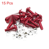 Motorcycle 15pcs M6 Fairing Bolts