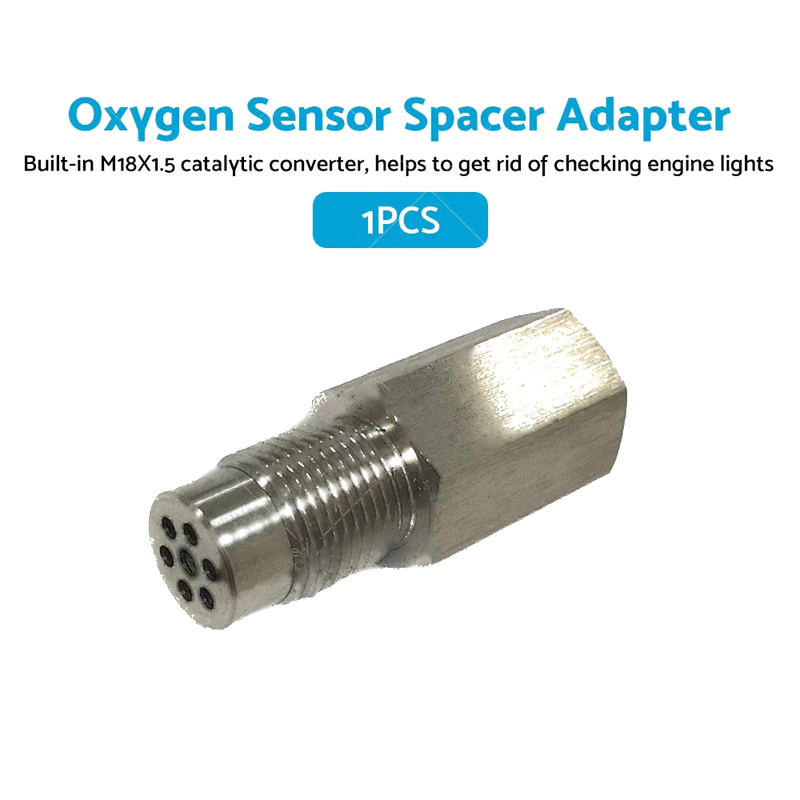 Catalytic Converter Oxygen O2 Sensor Spacer Adapter (Mini Cat)