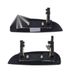 Kia Rio 2 x Front Left & Right Outer Door Handle Smooth Black (2002–2005)