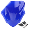 Yamaha MT-09 FZ09 Blue Windshield Double Bubble Deflector (2017-2020)