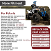 Polaris Sportsman 400 / 450 / 500 Water Pump Rebuild Kit w/ Impeller Seal Driver
