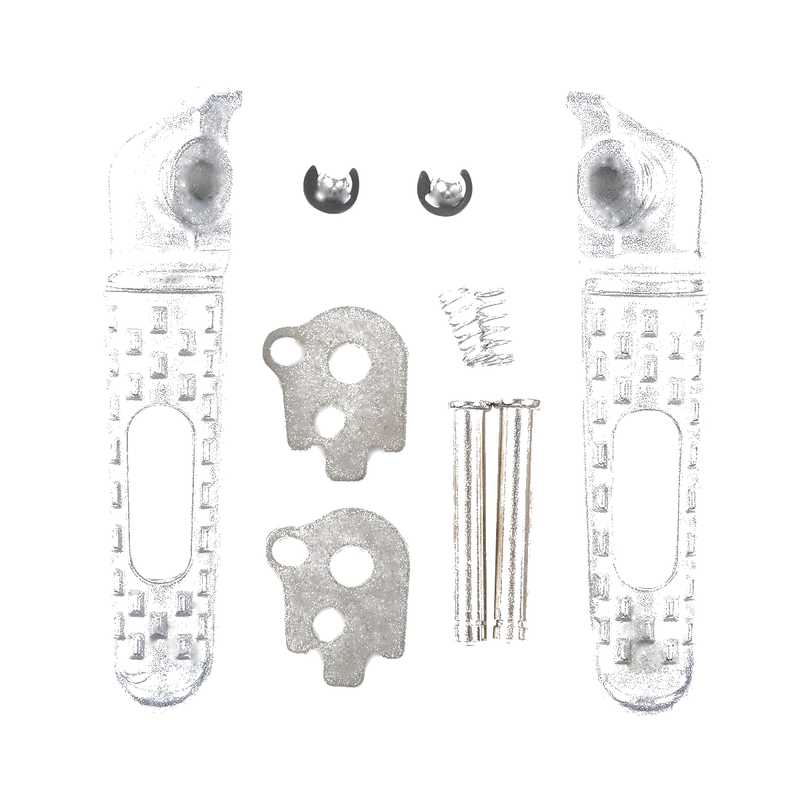 Honda CBR600RR Rear Passenger Footrests Footpegs Bracket Set (2003-2004)