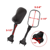 Kawasaki Ninja ZX10R, ZX6R Rearview Side Mirrors (2004-2010, 2005-2008)