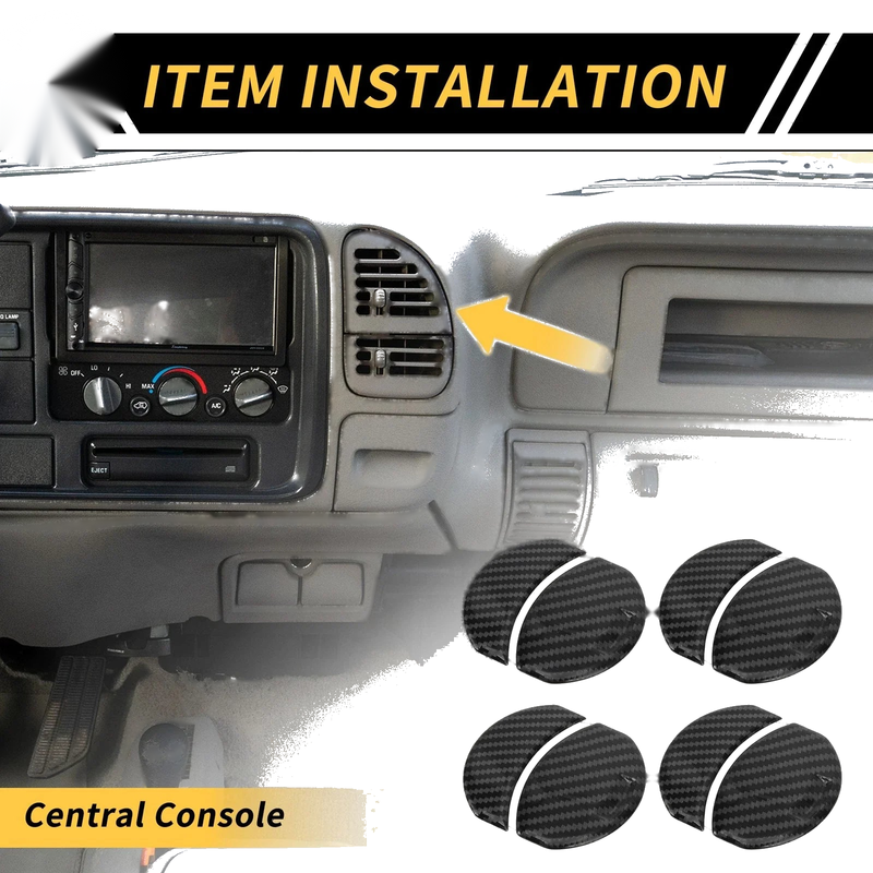 Toyota Tundra A/C Outlet Cover Trims (2014–2021)
