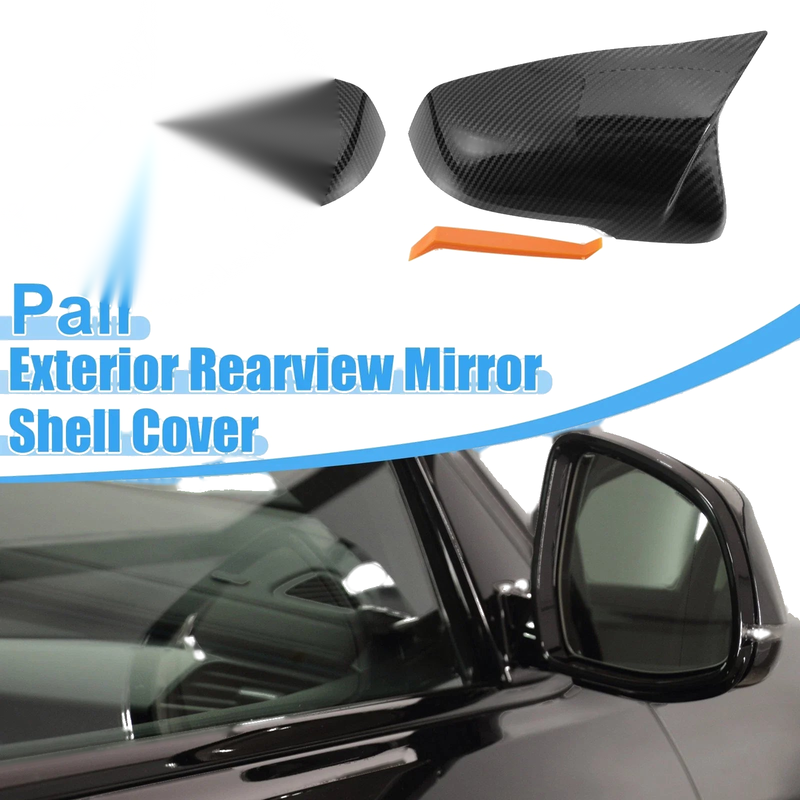 BMW X1 Carbon Fiber Rear View Mirror Cover (2016-2023)