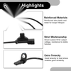 Ford Fiesta Front Left ABS Wheel Speed Sensor (2014-2019)