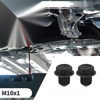 Car Motorcycle Boat Set M10x1 0.71" Engine Oil Drain Plug W/ Gasket