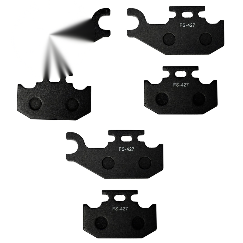 Front & Rear Severe Duty Pads / 2x Can-Am Outlander Brake Pads (2006–2012)