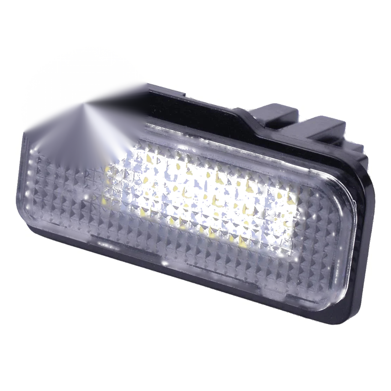Tesla Model S Cool White LED License Plate Lights (2012-2016)