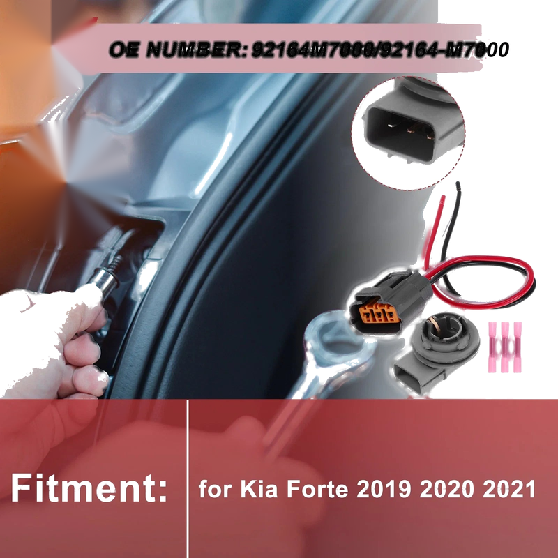 Kia Forte Turn Signal Light Socket Wiring (2019-2021)