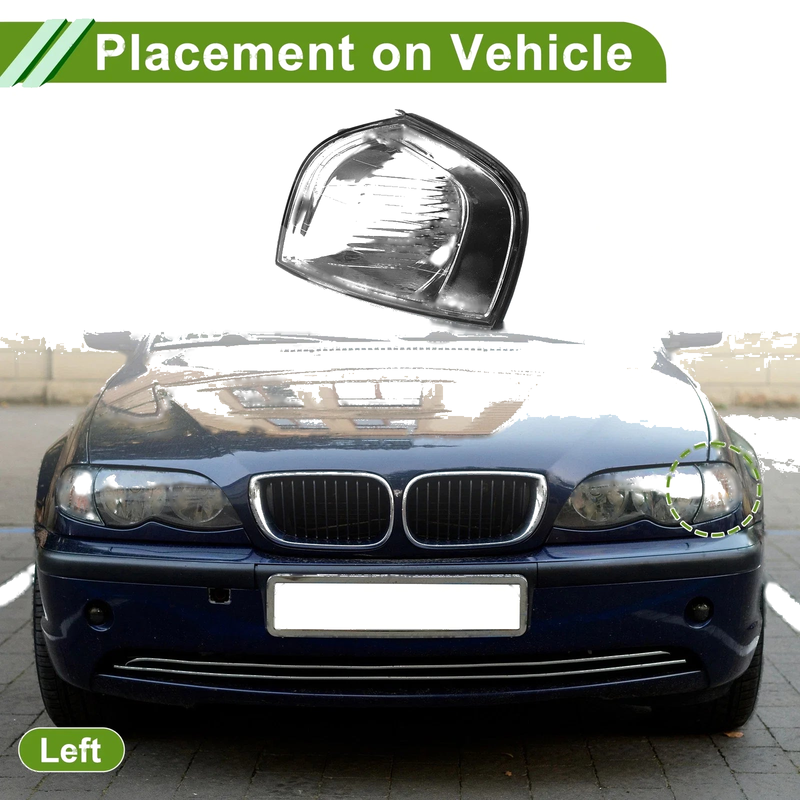Volvo S80 Left Corner Signal Light Cover (1999-2006)