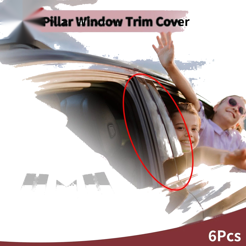 Buick Lacrosse 6x Door Pillar Window Trim (2017–2019)