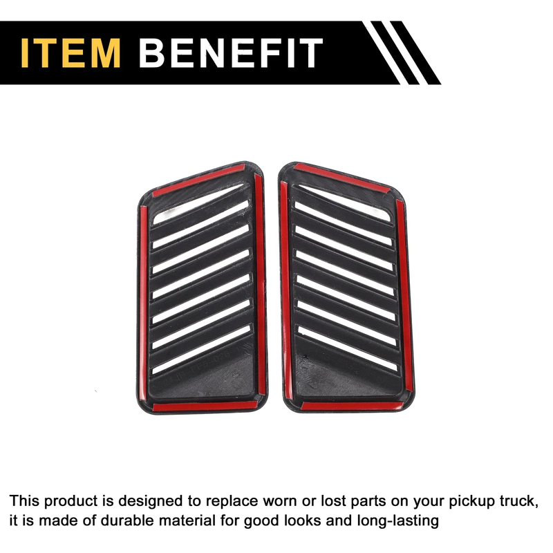 Ford F-150 Carbon Fiber Pattern Air Vent Covers (2021-2024)