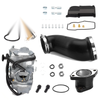 Yamaha Warrior 350 2 x Carburetor + Intake Manifold Boot Joint (1987–2004)