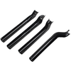 Harley Heritage Softail Classic Black Rear Swingarm Tube Covers (2000-2011)
