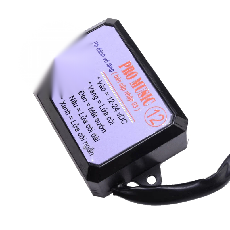 Car Truck Marine Boat 12 Sound Music Rapid Horn Relay Control Unit