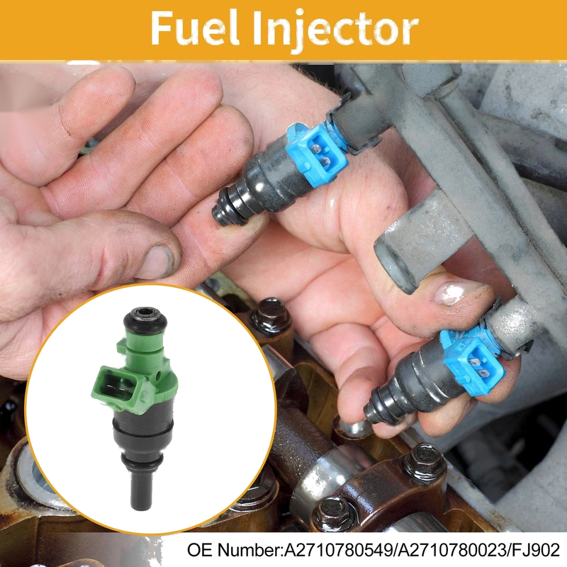 Mercedes-Benz C230 2003-2005 Fuel Injector (1 x No.A2710780549)