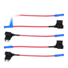 Standard ATO ATC Blade Holder 5pc Car Fuse TAP Add-A-Circuit Adapter