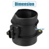 Hyundai Tucson TL TLE 2.0 CRDi Mass Air Flow Meter MAF Sensor (2015-2020)