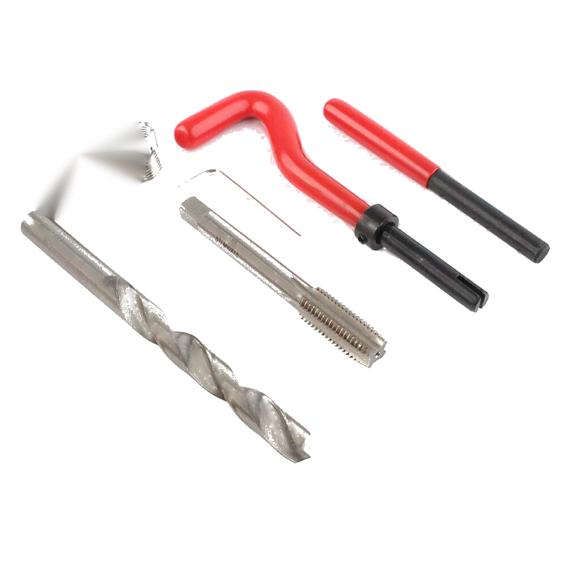 Helicoil M10x1.5 Thread Repair Tool Insert Kit (15 pcs)