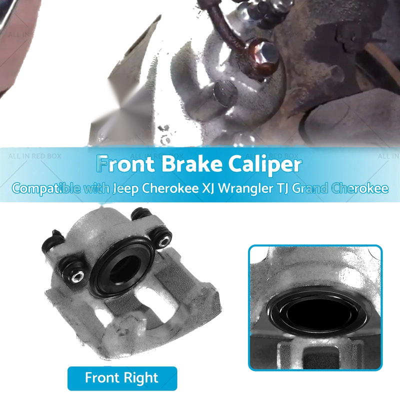 Jeep Cherokee XJ Wrangler TJ Grand Cherokee Front Brake Caliper RH (1997-2006)