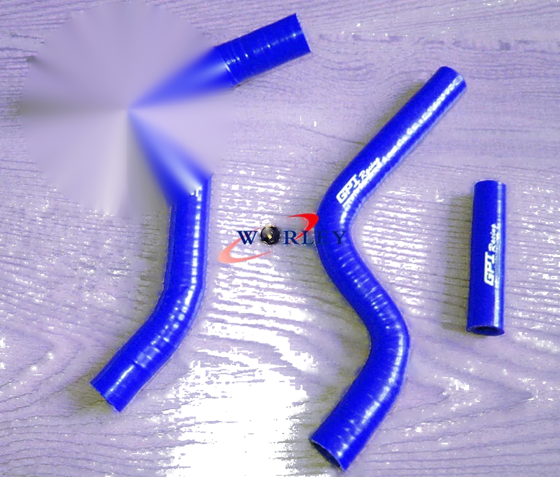Yamaha YZ250F YZF250 Aluminum Radiator & Silicone Hose (2010-2013)