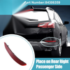 Chevrolet Equinox Right Side Rear Bumper Reflective Strip (2018-2022)