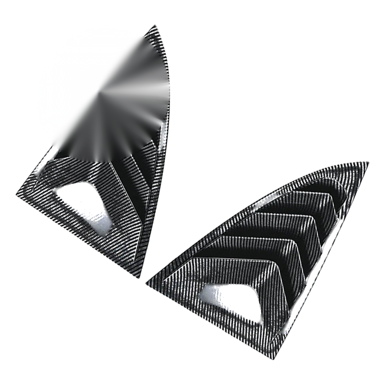 Tesla Model Y Carbon Fiber Rear Window Louver Cover Trim (2020-2023)