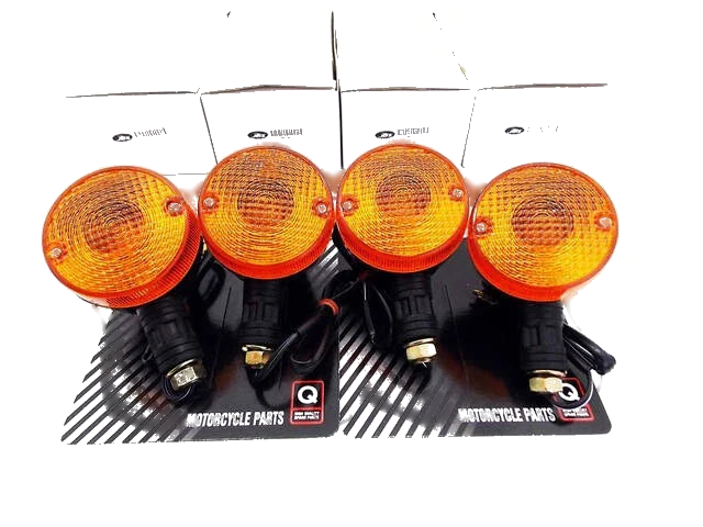 Suzuki TS125 T / X 4 x Turn Signal Indicator Blinker Assembly (1980-1981)