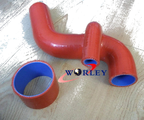 Subaru WRX GC8 Black Silicone Intercooler Hose (1992-1995)