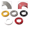 Vespa LX LXV S ET4 GTS GTV CNC Aluminum Ignition Switch Lock Trim Ring Cover