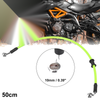 Universal Motorcycle 50cm Brake Clutch Oil Hose Line Pipe