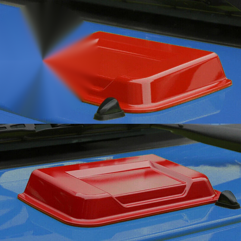 Suzuki Jimny Red Air Intake Outlet Cover Trim (2019-2021)