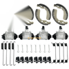 Kawasaki Mule 600 610 KAF400 Brake Wheel Cylinders & Shoes (2005–2009)