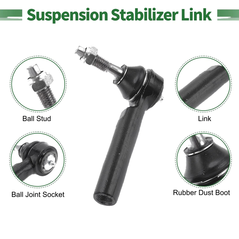 Chevrolet Silverado 1500 4 x Front Suspension Kit Tie Rod Ends Ball Joints