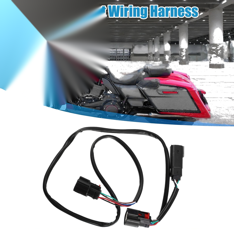 Harley Davidson Tour Pak Quick Disconnect Wiring Harness (2014–2019)