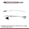 Honda Accord (2008-2012) Silver Tone ABS Car Door Handle Cover Set