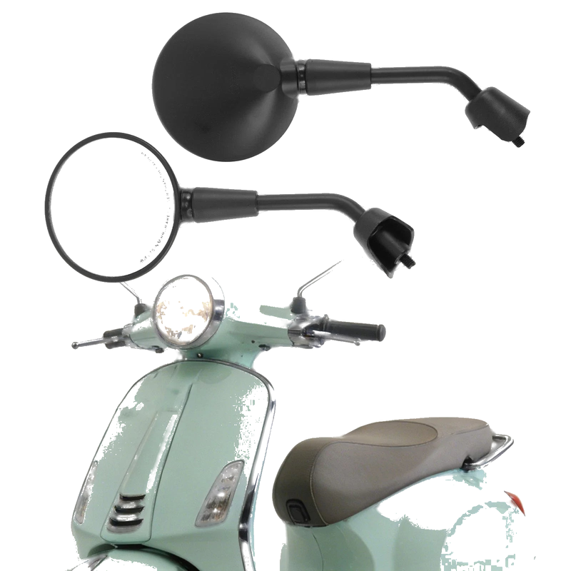 Piaggio Vespa Primavera Motorcycle Rear View Mirrors