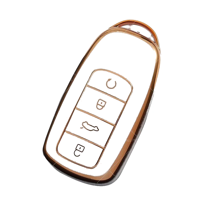 Chery Omoda 5 TPU Beige Car Remote Key Fob Case Cover (2022-2023)