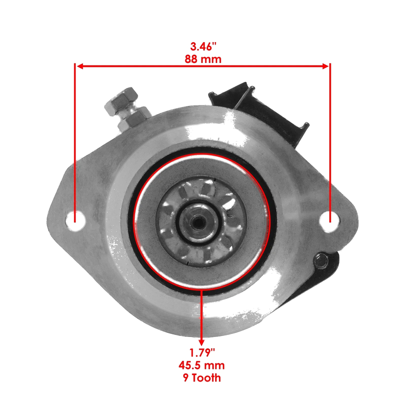 Yamaha Outboard 150HP S150TLR Salt Water 20" Starter Motor (1997-1999)