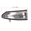 Pulsar Amber Turn Signal Light Right Side Mirror (2014–2017)